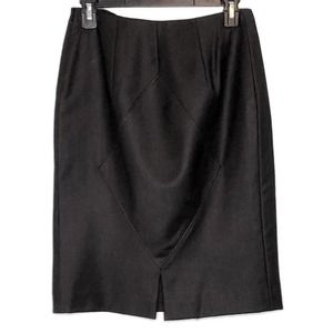 Valentino Cashmere Brown Pencil  Skirt  Size 6